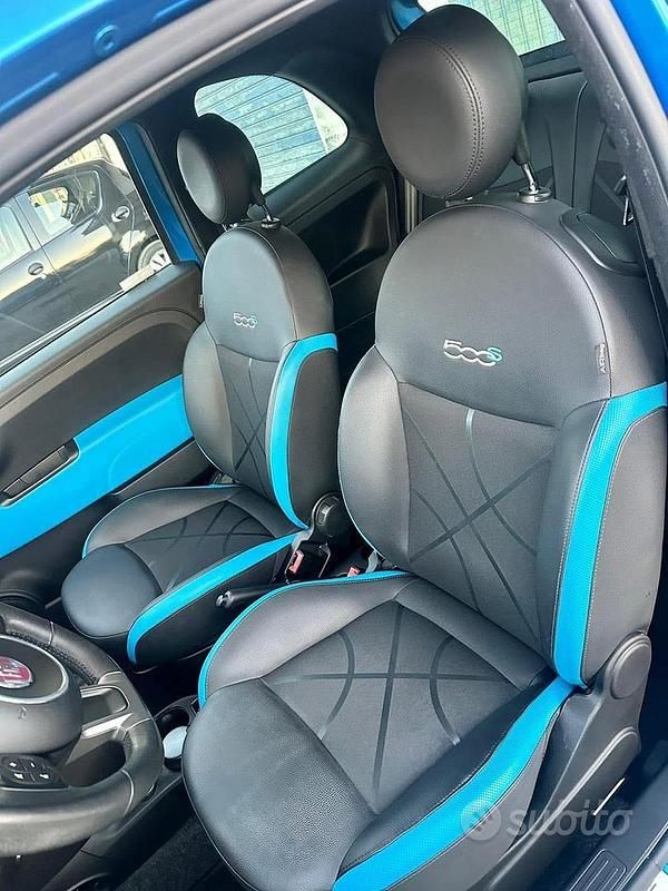 Usata Fiat 500S S 69 CV (50 kW) 2016 Blu Utilitaria