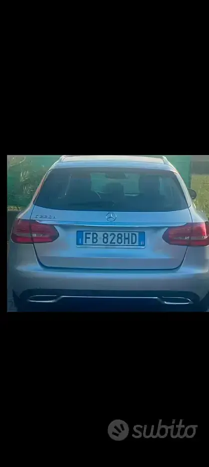 Usata Mercedes C220 170 CV (125 kW) 2015 Grigio Station wagon
