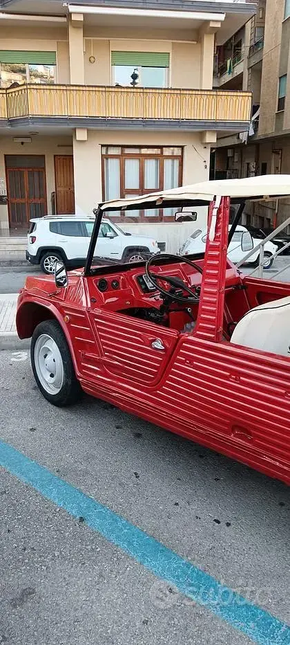 Usata Citroën Méhari 1970 Rosso Cabrio