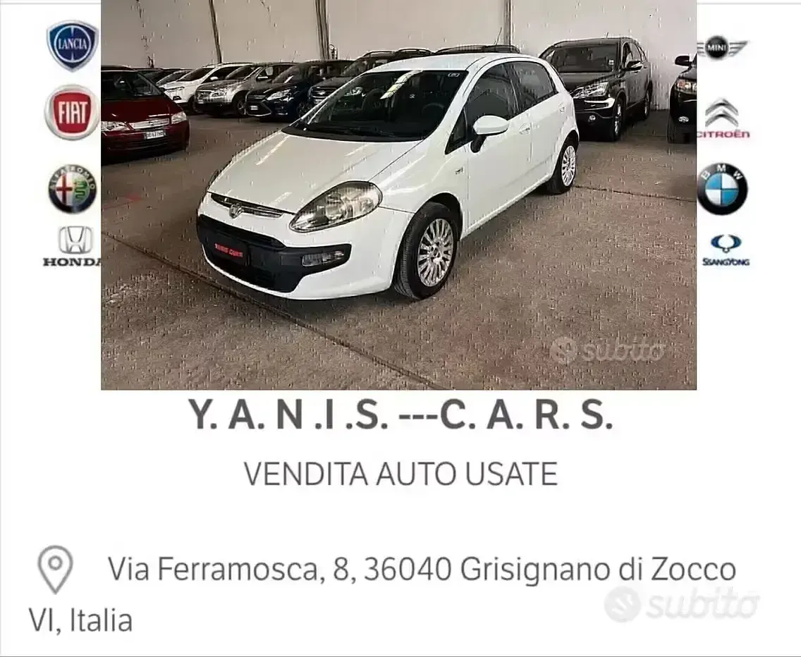 Usata Fiat Grande Punto 75 CV (55 kW) 2011 Utilitaria