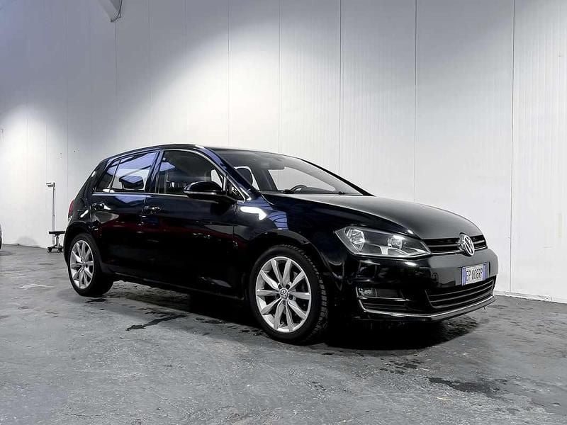 Usata VW Golf VII Highline 105 CV (77 kW) 2013 Nero Berlina