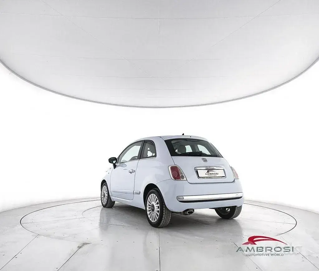 Usata Fiat 500 Lounge 69 CV (50 kW) 2009 Blu Cabrio
