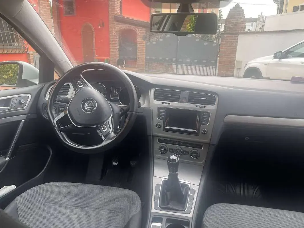 Usata VW Golf VII Comfortline 110 CV (80 kW) 2014 Bianco Berlina