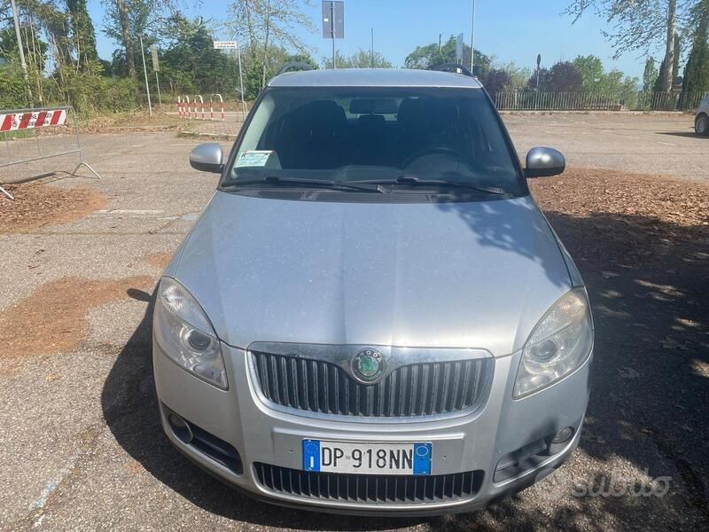 Usata Skoda Fabia Style 105 CV (77 kW) 2008 Grigio Utilitaria