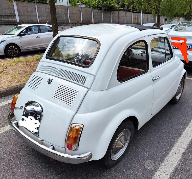 Usata Fiat Cinquecento 1960 Bianco Utilitaria