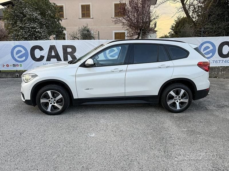 Usata BMW X1 Sport Line 150 CV (110 kW) 2017 Bianco SUV