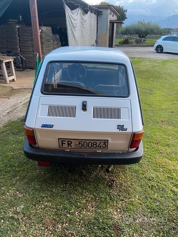 Usata Fiat 126 1980 Bianco Utilitaria