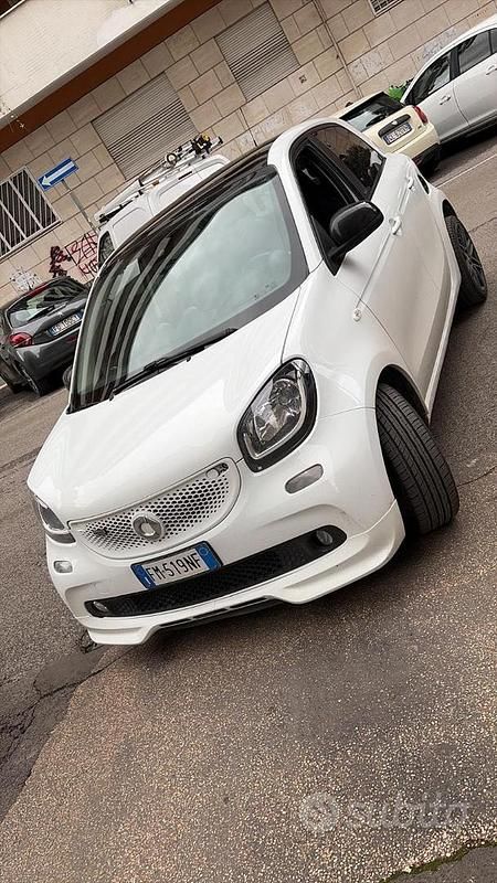 Usata Smart ForFour Brabus 2018 Bianco Utilitaria