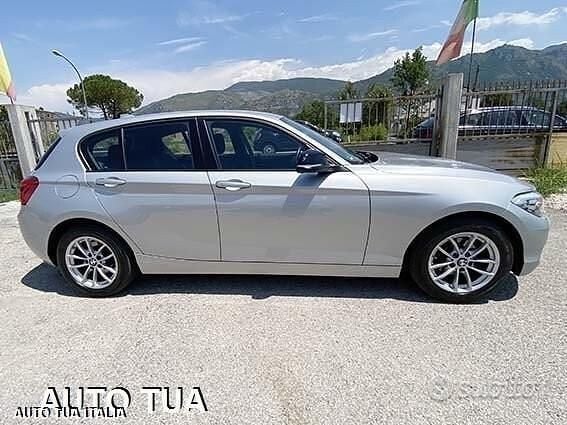 Usata BMW 118 Sport Line 150 CV (110 kW) 2016 Grigio Utilitaria