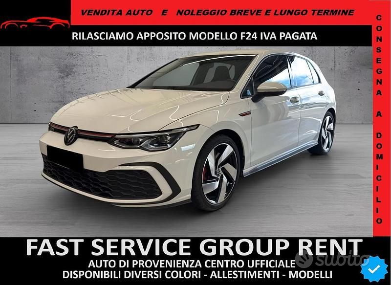 Usata VW Golf VIII GTI 244 CV (179 kW) 2024 Bianco Berlina
