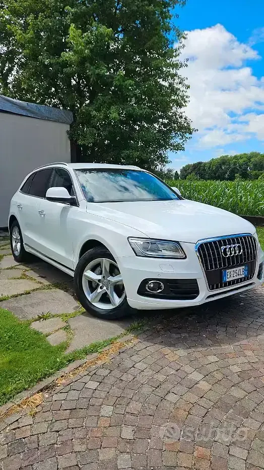 Usata Audi Q5 Advanced Plus 150 CV (110 kW) 2014 Bianco SUV
