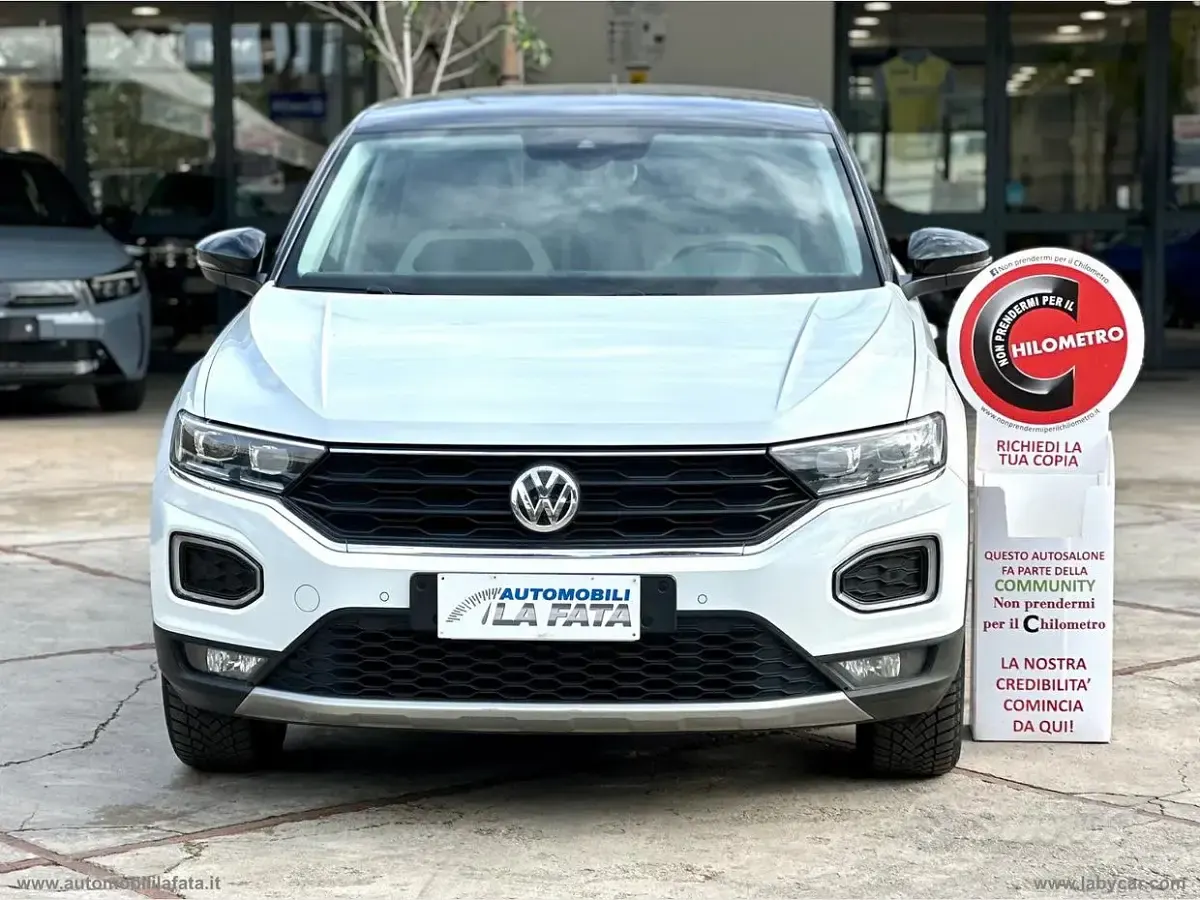 Usata VW T-Roc Advance 116 CV (85 kW) 2019 Bianco SUV
