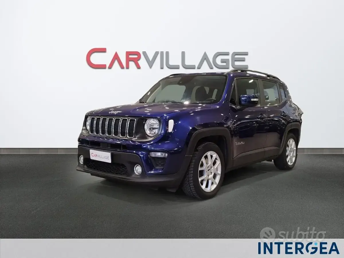 Usata Jeep Renegade Longitude 120 CV (88 kW) 2020 Blu SUV