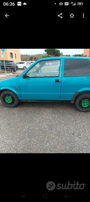 Usata Fiat Cinquecento 1992 Verde Utilitaria