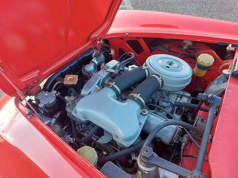 Usata Fiat 1600S S 101 CV (74 kW) 1966 Rosso Cabrio