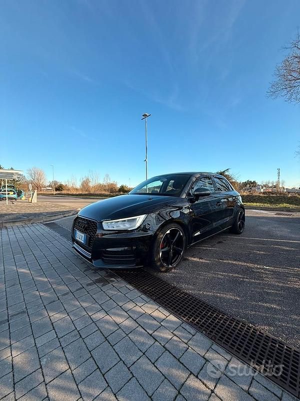 Usata Audi A1 Sportback Ambiente 116 CV (85 kW) 2015 Nero Utilitaria