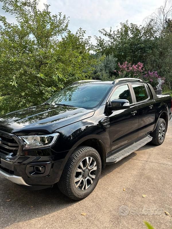 Usata Ford Ranger Wildtrack 170 CV (125 kW) 2021 Nero Pick-up
