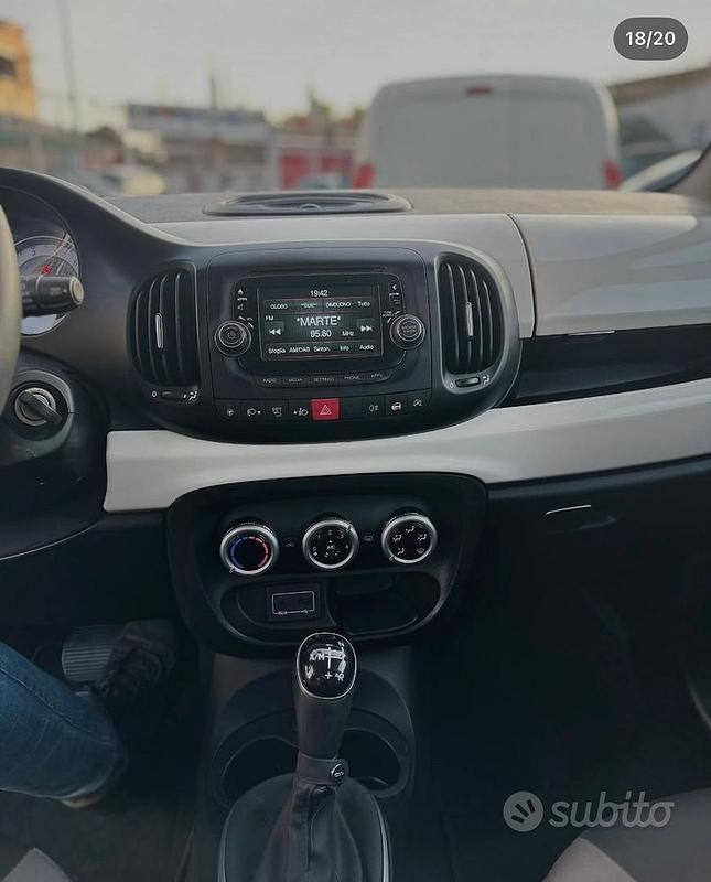 Usata Fiat 500L 95 CV (69 kW) 2016 Bianco Monovolume