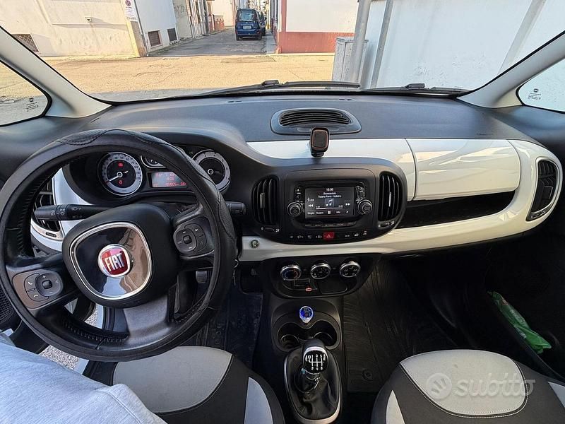 Usata Fiat 500L 120 CV (88 kW) 2017 Bianco Monovolume