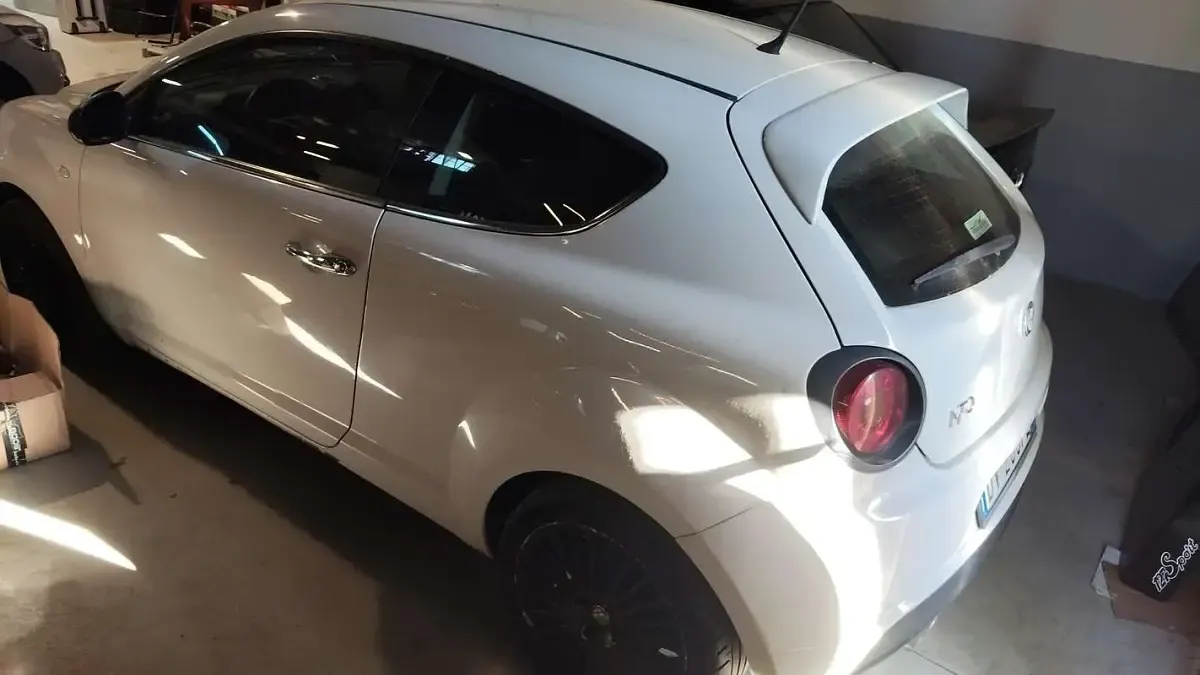Usata Alfa Romeo MiTo Distinctive 155 CV (114 kW) 2009 Bianco Utilitaria