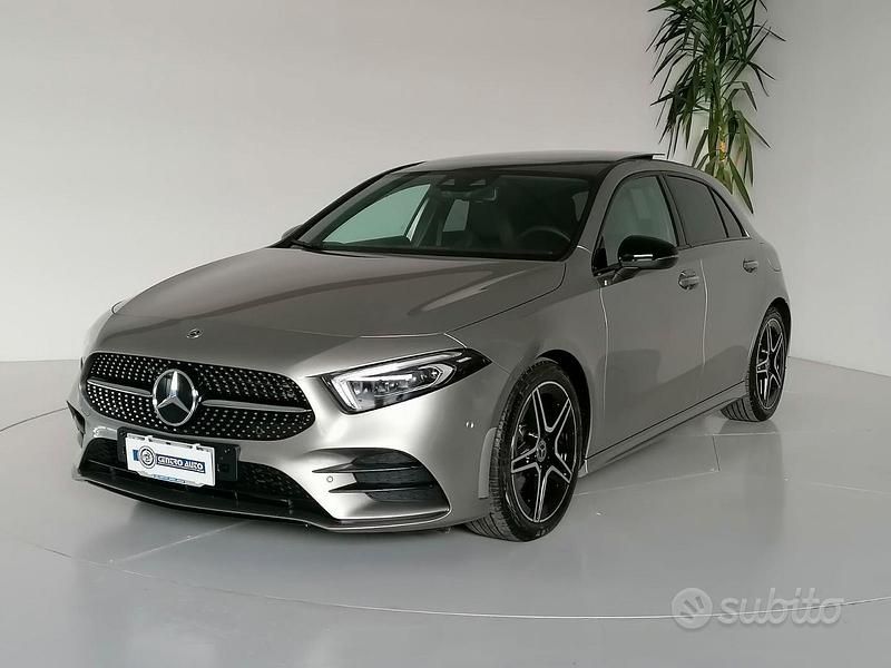 Usata Mercedes A200 Premium 150 CV (110 kW) 2020 Grigio Berlina