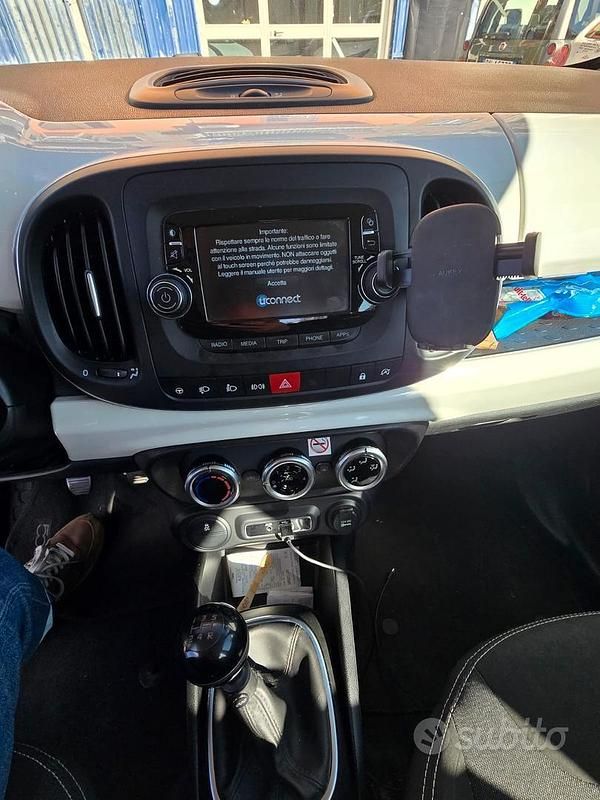 Usata Fiat 500L 95 CV (69 kW) 2018 Bianco Monovolume