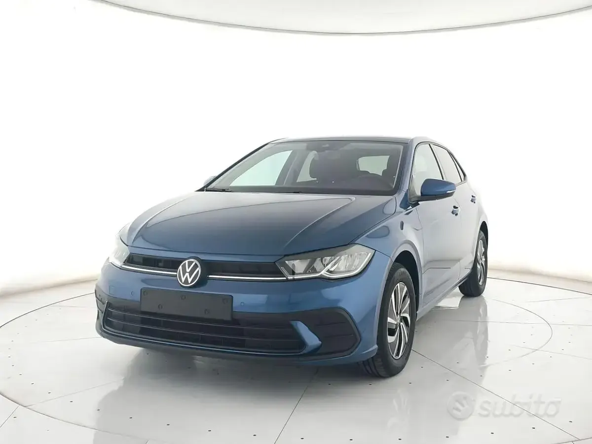 Occasion VW Polo Life 95 ch (69 kW) 2025 Bleue Citadine
