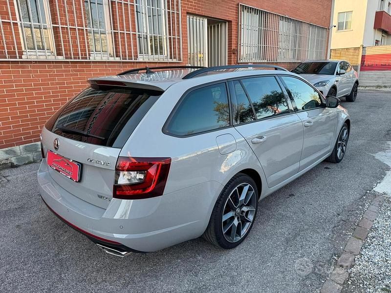 Usata Skoda Octavia RS 184 CV (135 kW) 2017 Grigio Station wagon