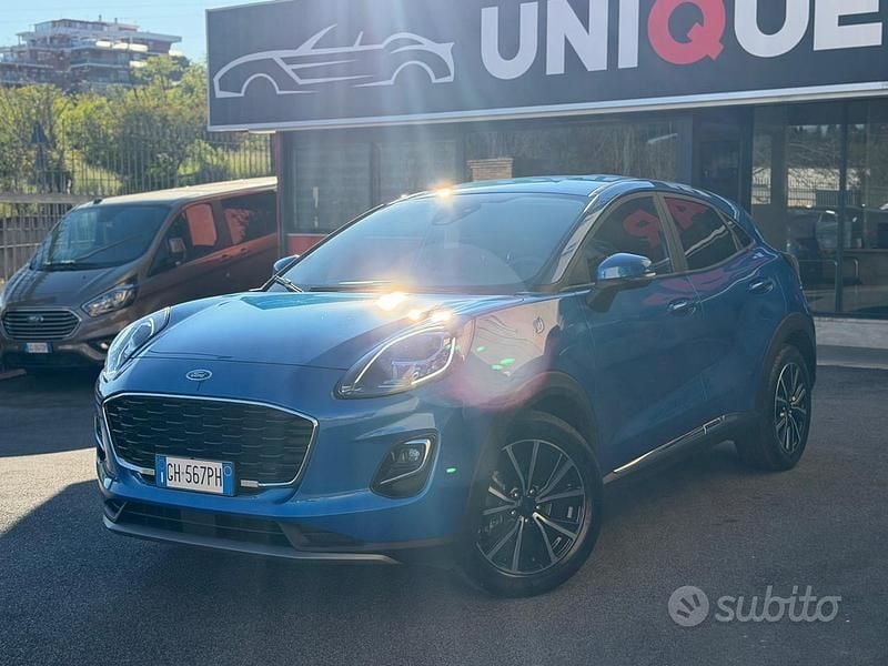 Usata Ford Puma Sport 125 CV (91 kW) 2021 Blu SUV