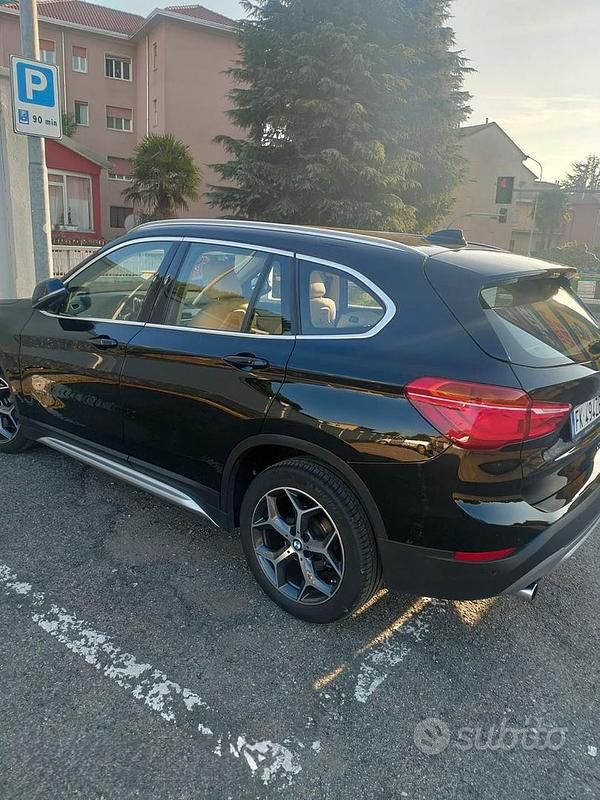 Usata BMW X1 xLine 150 CV (110 kW) 2017 Nero SUV