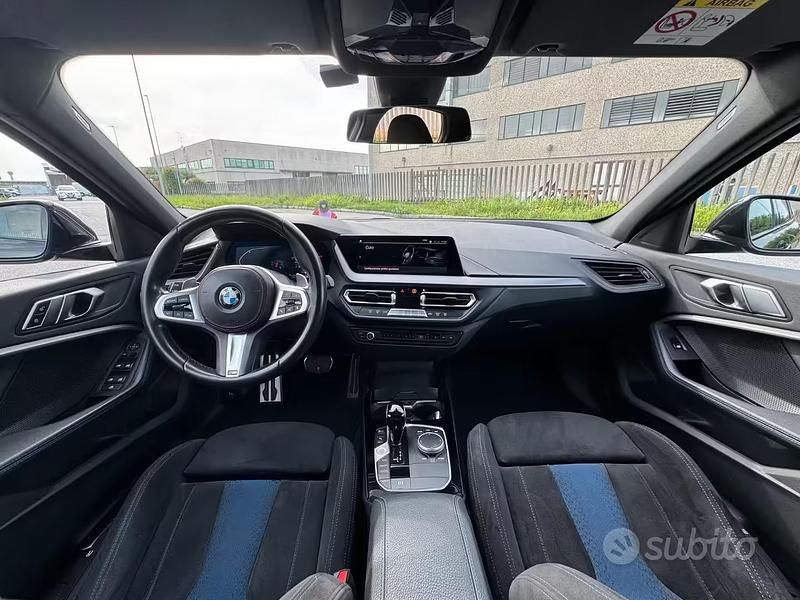 Usata BMW 128 M Sport 265 CV (194 kW) 2022 Blacksapphire metallic Berlina