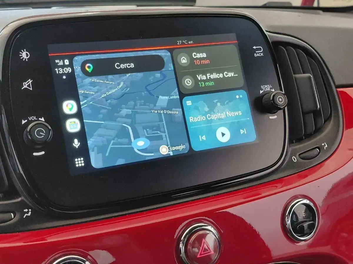 Usata Fiat 500 Connect 69 CV (50 kW) 2023 Rosso Utilitaria