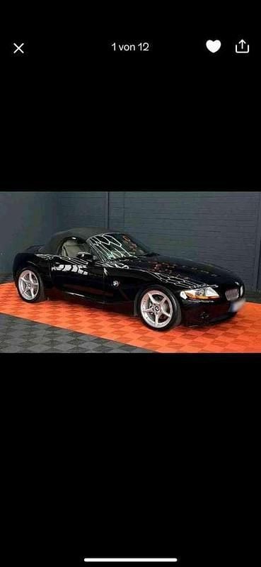 Usata BMW Z4 Performance 231 CV (169 kW) 2004 Nero Cabrio
