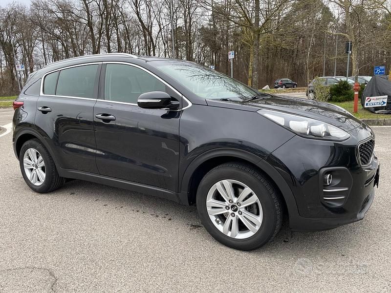 Usata Kia Sportage GT-Line 116 CV (85 kW) 2017 Nero SUV