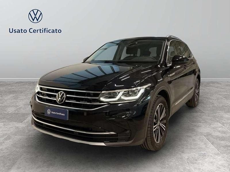 Usata VW Tiguan Elegance 150 CV (110 kW) 2021 Nero perla SUV