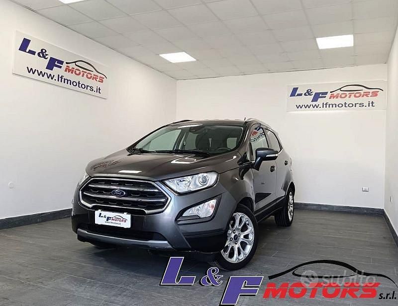 Grigio Usata 2021 Ford Ecosport Titanium SUV | 14.499 € (Buon prezzo) - Immagine 1/4