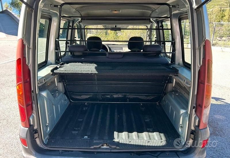Usata Renault Kangoo 2002 Grigio Monovolume