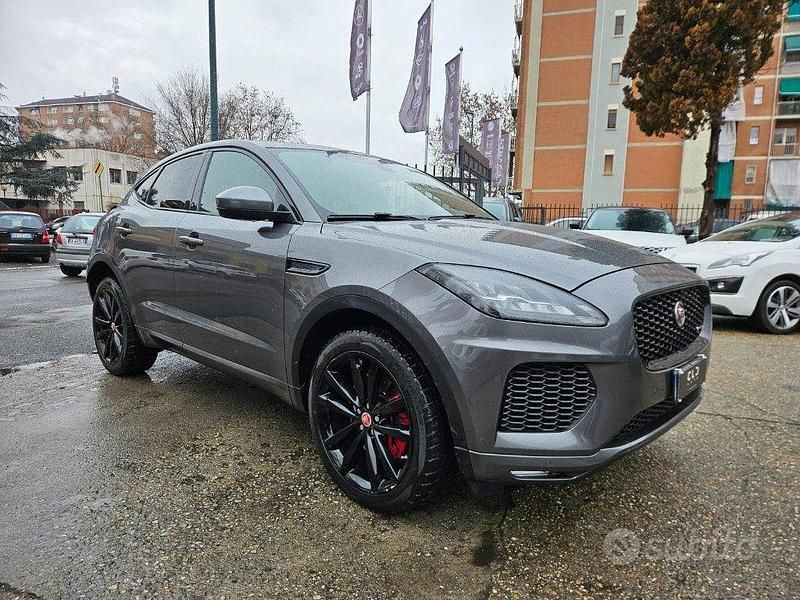 Usata Jaguar E-Pace R-Dynamic 200 CV (147 kW) 2018 Grigio scuro SUV