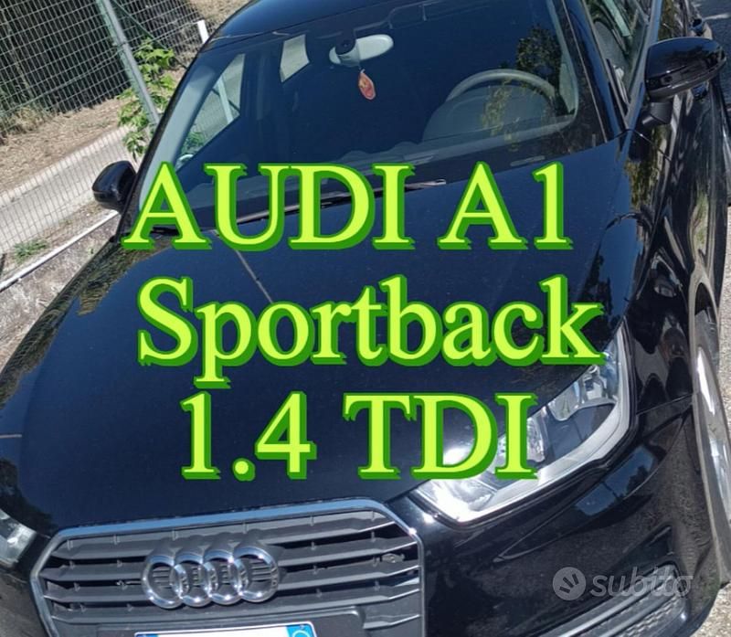 Nero Usata 2017 Audi A1 Sportback Ambiente Due volumi | 10.500 € (Ottimo prezzo) - Immagine 1/4