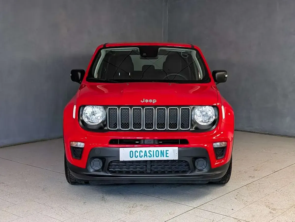 Usata Jeep Renegade Longitude 120 CV (88 kW) 2022 Rosso SUV