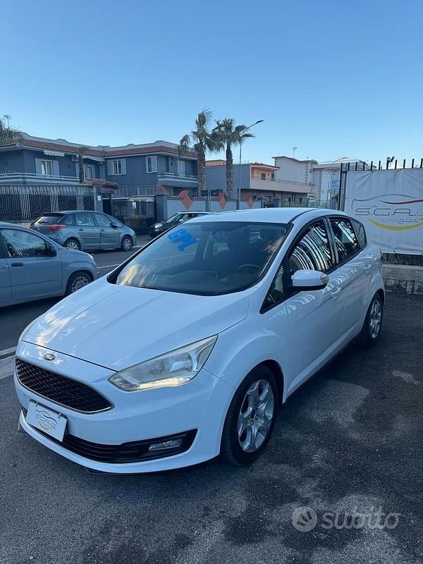 Usata Ford C-MAX 120 CV (88 kW) 2017 Bianco Monovolume