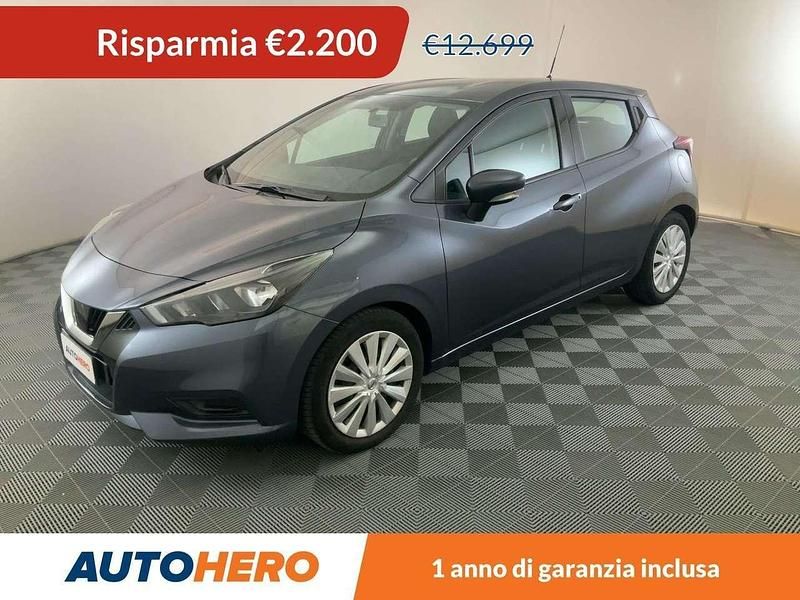 Grigio Usata 2022 Nissan Micra Acenta Due volumi | 10.499 € (Ottimo prezzo) - Immagine 1/3