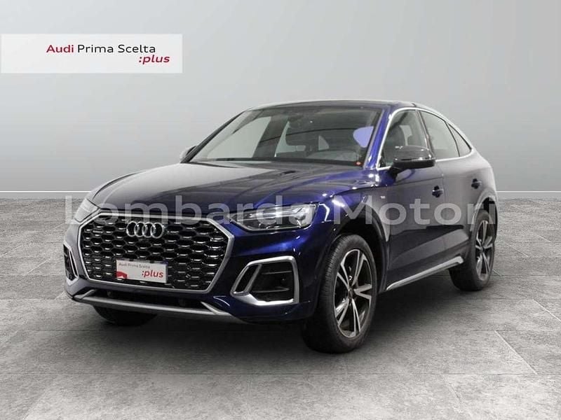 Bleu Usata 2022 Audi Q5 Sportback S-Line SUV | 43.900 € (Cara) - Immagine 1/4