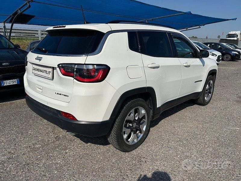 Usata Jeep Compass Limited 140 CV (102 kW) 2018 Bianco SUV