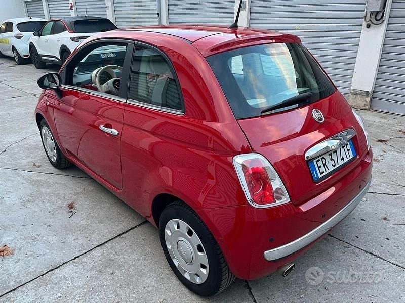 Usata Fiat 500 Lounge 69 CV (50 kW) 2013 Rosso Berlina