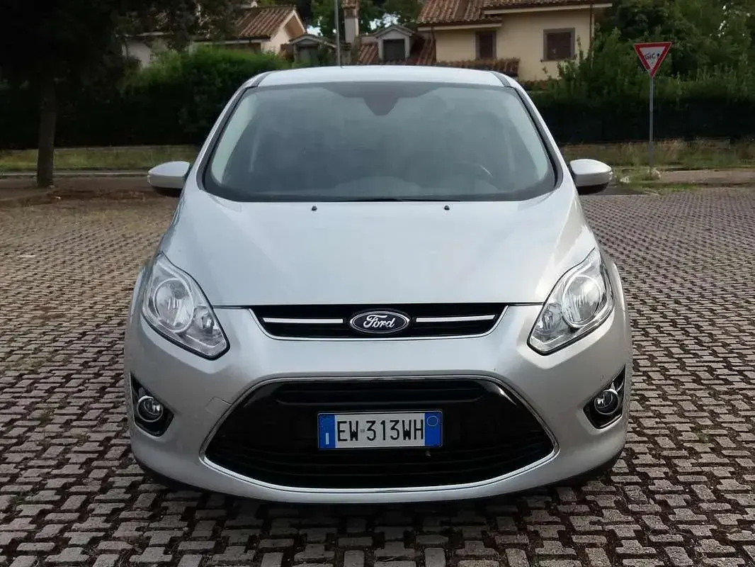 Usata Ford C-MAX Titanium 116 CV (85 kW) 2014 Argento Monovolume