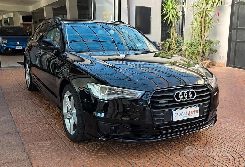 Usata Audi A6 Business 218 CV (160 kW) 2015 Nero Station wagon