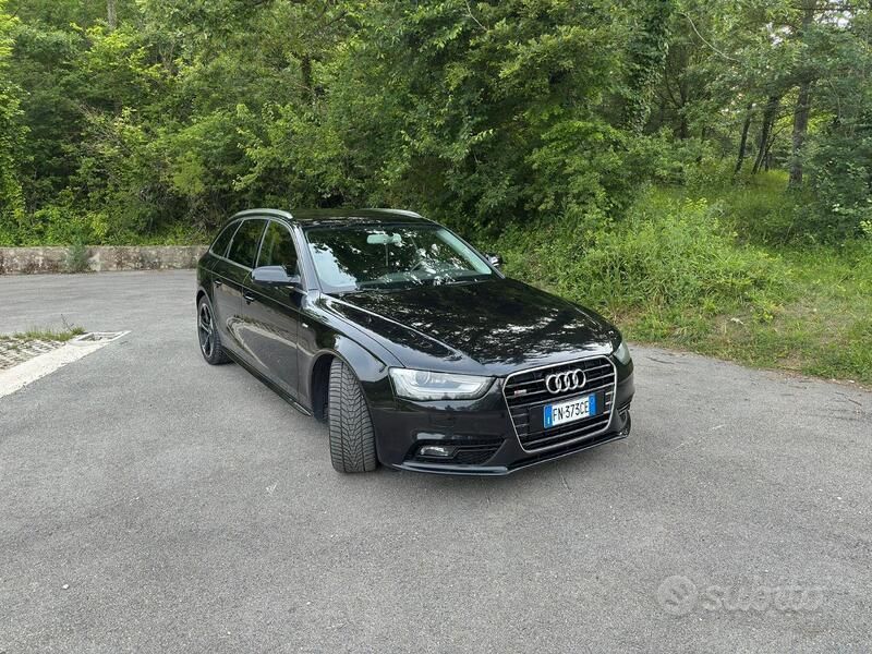 Usata Audi A4 Advanced Plus 150 CV (110 kW) 2014 Nero Berlina