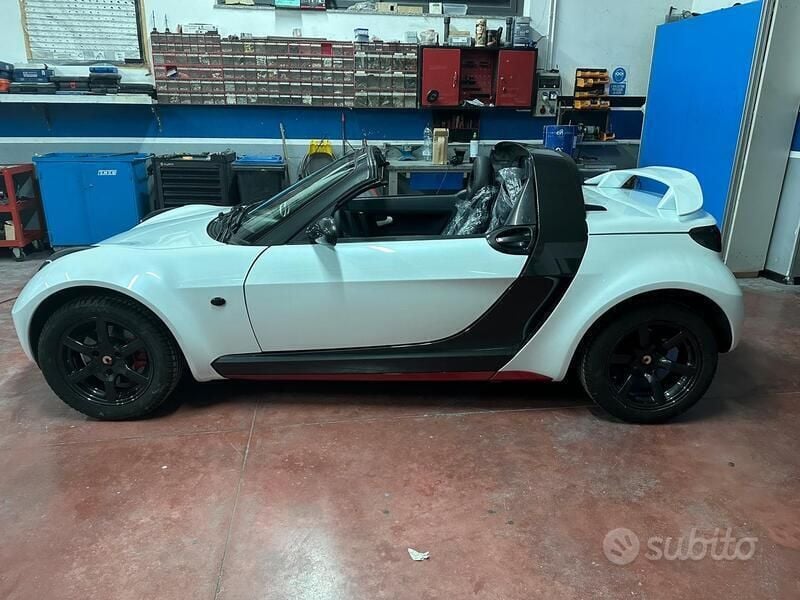 Usata Smart Roadster 82 CV (60 kW) 2003 Bianco Cabrio