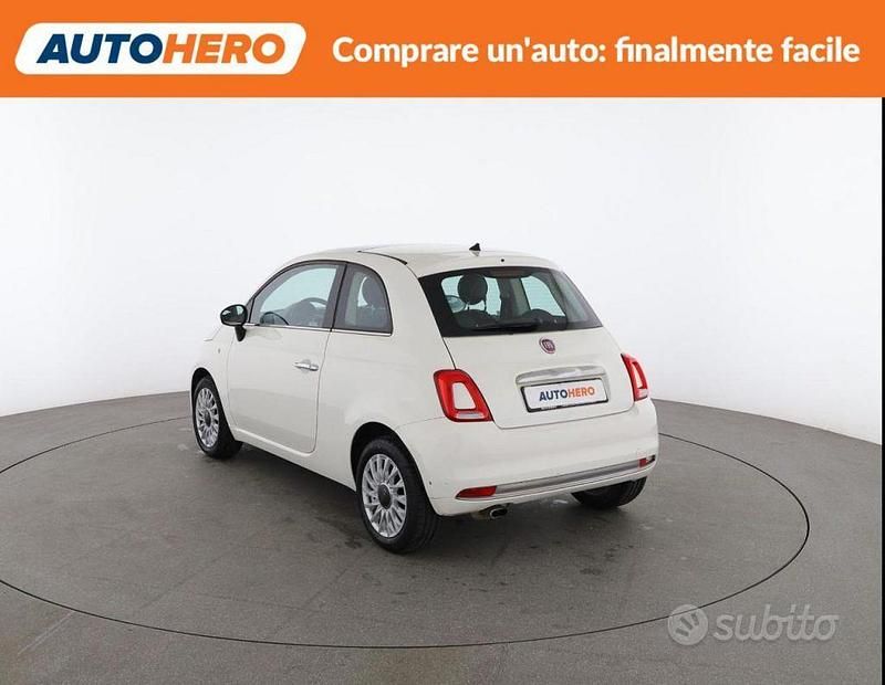 Usata Fiat 500 Lounge 70 CV (51 kW) 2017 Bianco Utilitaria
